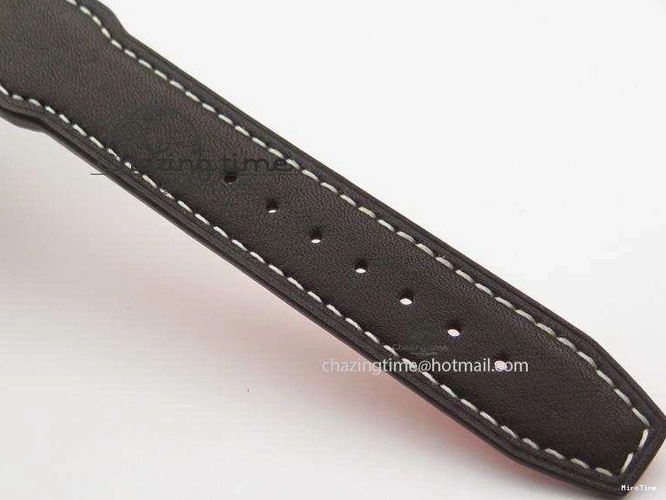 MIROTIME 1224 HighQuality Pilot Chrono 377714 “Le Petit Prince” ZF Best Edition Blue Dial On Brown Leather Strap A 7309